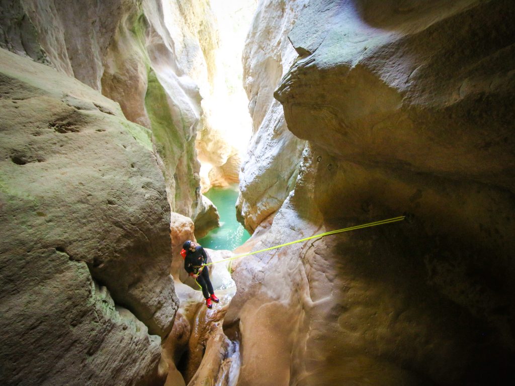 Canyoning à Rodellar
